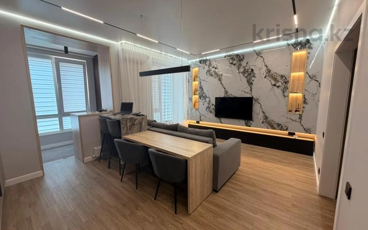 2-бөлмелі пәтер · 56.1 м² · 6/8 қабат, Микрорайон Береке 77, бағасы: 43 млн ₸ в Костанае — фото 3