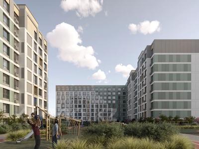 4-комнатная квартира · 105.7 м², Чингиз Айтматов 1 за ~ 65 млн ₸ в Астане, Нура р-н