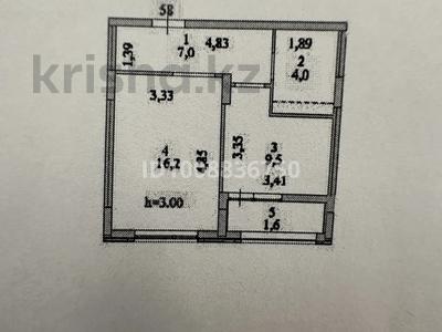 1-бөлмелі пәтер · 38.5 м² · 2/9 қабат, Казыбек би 41, бағасы: 23 млн ₸ в Астане, Нура р-н
