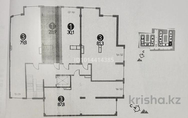 1-бөлмелі пәтер · 28.9 м² · 2/12 қабат, Шұғыла ш/а. 345, бағасы: 16.8 млн ₸ в Алматы, Наурызбайский р-н — фото 2