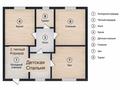 Отдельный дом · 3 комнаты · 79 м² · 2 сот., Кашаганова 11 за 25 млн ₸ в Семее