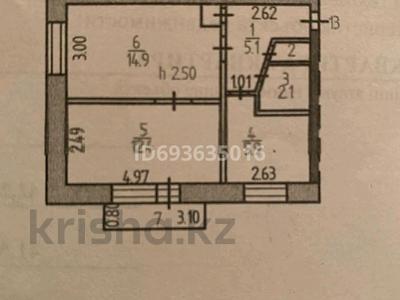2-комнатная квартира, 42.2 м², 4/5 этаж, 3 микрараен 16 за 8.7 млн 〒 в Лисаковске