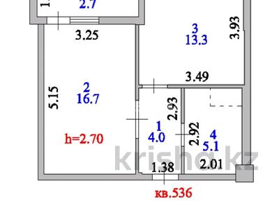 1-комнатная квартира · 41.8 м² · 12/20 этаж, Жургенова 19 — Байтурсынова за 22.7 млн ₸ в Астане, Алматы р-н