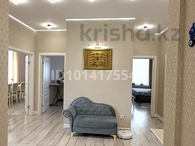 3-комнатная квартира · 95.3 м² · 10/16 этаж, Шамши Калдаякова 249 — Сарыкол за 71 млн ₸ в Астане, Алматы р-н
