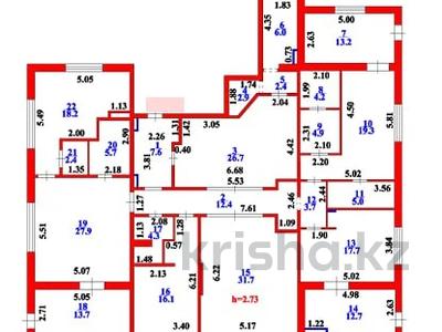 9-комнатная квартира · 260 м² · 8/8 этаж, Сыганак 18 за 145 млн 〒 в Астане, Есильский р-н