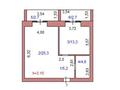 1-бөлмелі пәтер · 53.8 м² · 4/9 қабат, Ауельбекова 45 — Сейфулина, бағасы: 22.5 млн ₸ в Кокшетау — фото 12