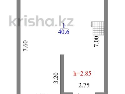 1-бөлмелі пәтер · 41.4 м² · 6/6 қабат, Қайрат ш/а. уч. 377, бағасы: ~ 26.1 млн ₸ в Алматы, Турксибский р-н