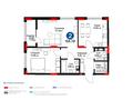 2-комнатная квартира · 69 м² · 7/9 этаж, Мухамедханова 6а за 65 млн ₸ в Астане, Нура р-н