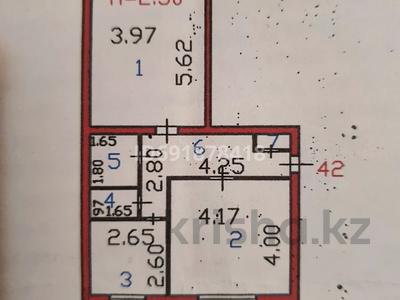 2-комнатная квартира · 59.7 м² · 3/5 этаж, Абая 3 за 9.9 млн ₸ в Балхаше