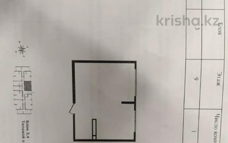 1-бөлмелі пәтер · 45.2 м² · 9/9 қабат, Қайрат ш/а., Сыбызгы 100, бағасы: 19.8 млн ₸ в Алматы, Турксибский р-н — фото 2