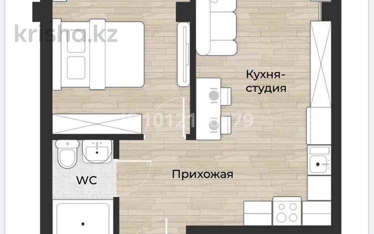 1-бөлмелі пәтер · 31.8 м² · 1/3 қабат, Аубакирова 12/45а, бағасы: 16.5 млн ₸ в  — фото 13