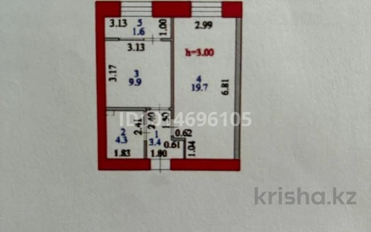 1-комнатная квартира · 39 м² · 4/12 этаж, Керей, Жанибек хандар 44/6 за 29.7 млн ₸ в Астане, Есильский р-н — фото 4
