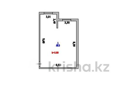 2-бөлмелі пәтер · 58 м² · 1/10 қабат, Аэропортная, бағасы: 28 млн ₸ в 