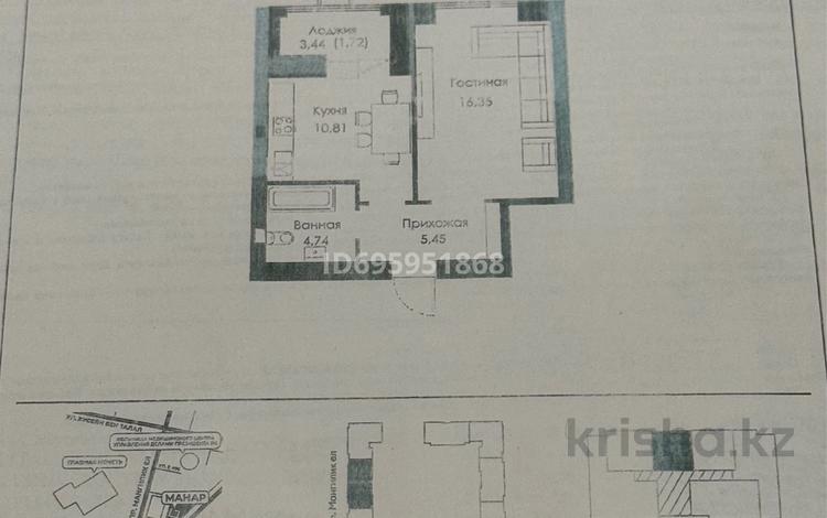 1-бөлмелі пәтер, 39.1 м², 4/9 қабат, Е 496 9, бағасы: ~ 19 млн 〒 в Астане, Есильский р-н — фото 2