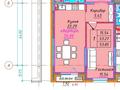 2-бөлмелі пәтер · 55 м² · 6/9 қабат, Кошкарбаева — Кульджинский тракт, бағасы: 28.8 млн ₸ в  — фото 2