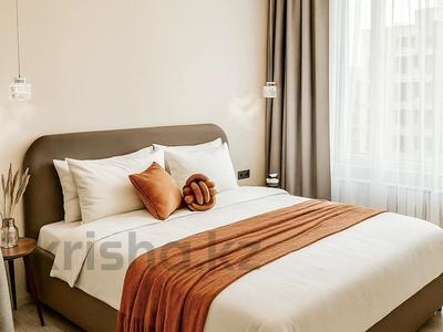 2-комнатная квартира · 55 м² · 15/16 этаж, Каныша Сатпаева 133к21 — Сатпаева Тлендиева за 25 000 〒 в Алматы, Бостандыкский р-н