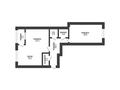 2-бөлмелі пәтер · 71.7 м² · 5/6 қабат, Наурыз, бағасы: 34 млн ₸ в Костанае — фото 11
