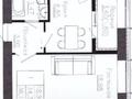 1-бөлмелі пәтер · 36.13 м², Айтматова 19, бағасы: 15.5 млн ₸ в Астане, Нура р-н — фото 2