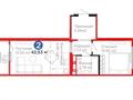2-комнатная квартира · 42.5 м² · 7/14 этаж, Улы Дала 14 — Ellington Mall, Назарбаев Университет за 27.9 млн ₸ в Астане, Нура р-н