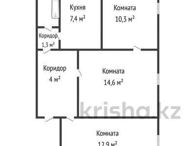 3-комнатная квартира, 53.4 м², 2/2 этаж, Стахановская 8 за 5 млн 〒 в Усть-Каменогорске