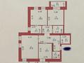 3-комнатная квартира, 130 м², 2/4 этаж, Кайсенова 15 за 80 млн 〒 в Астане, Есильский р-н — фото 9