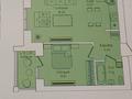 2-комнатная квартира · 47.89 м² · 9/9 этаж, Еркина Аульбекова 53 — Центральный рынок за ~ 16.8 млн ₸ в Щучинске