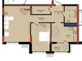 2-комнатная квартира · 72.63 м² · 8/9 этаж, Анет Баба 4 за ~ 41 млн ₸ в Астане, Нура р-н — фото 7