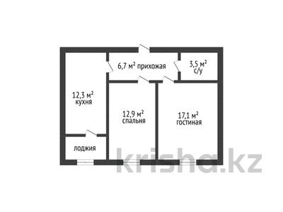2-бөлмелі пәтер · 55 м² · 2/5 қабат, мкр. Алтын орда, Саздинское лесничество, бағасы: 13 млн ₸ в Актобе