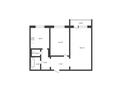 2-комнатная квартира · 50.6 м² · 2/4 этаж, Ледовского 37 за 19.8 млн ₸ в Павлодаре — фото 21