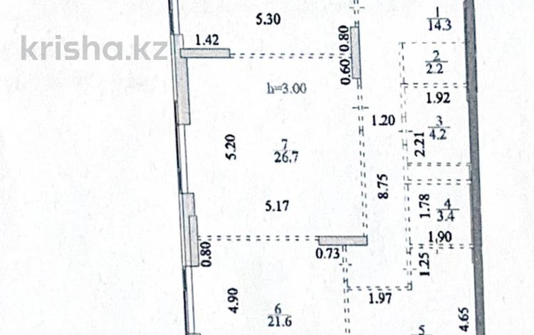 3-комнатная квартира · 110.3 м² · 19/20 этаж, Сарайшык 34/7 — Акмешит за 140 млн ₸ в Астане, Есильский р-н — фото 2