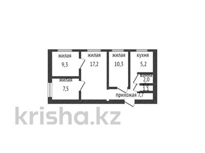 4-комнатная квартира · 60.9 м² · 1/5 этаж, Каирбекова улица 369 за 19.8 млн 〒 в Костанае