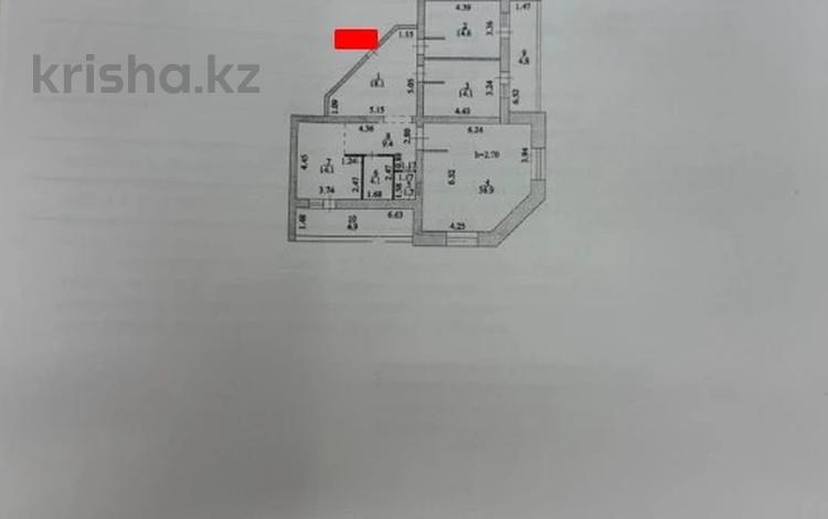 3-комнатная квартира · 123 м² · 9/12 этаж, Бухар жырау за 49 млн ₸ в Астане, Есильский р-н — фото 43