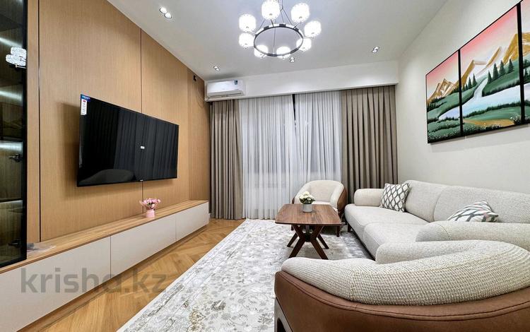 3-комнатная квартира · 90 м² · 6 этаж, Розыбакиева 320 за 750 000 ₸ в Алматы, Бостандыкский р-н — фото 2