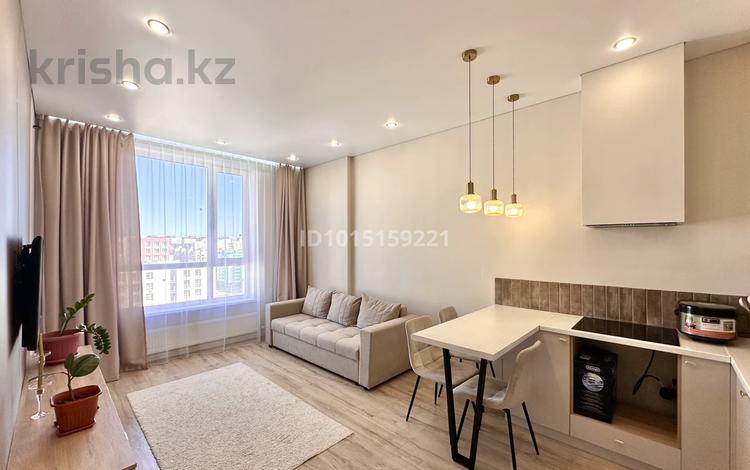 3-комнатная квартира · 65 м² · 12/12 этаж, Жубан Молдагалиев 5 за 430 000 ₸ в Астане, Нура р-н — фото 2