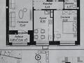 2-комнатная квартира · 58 м² · 8/9 этаж, Чингиз Айтматов 1 за 37 млн ₸ в Астане, Нура р-н — фото 2