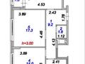 2-комнатная квартира · 64 м² · 7/16 этаж, Туран 39 — Самая НИЗКАЯ цена в ЖК / лучший вариант / СКВОЗНОЙ за 51.9 млн ₸ в Астане, Нура р-н — фото 2