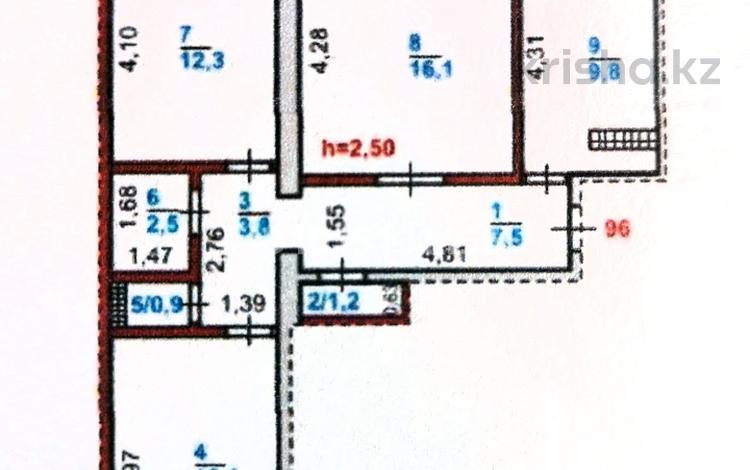 3-бөлмелі пәтер · 71.3 м² · 6/9 қабат, Корчагина 138, бағасы: 22 млн ₸ в Рудном — фото 2