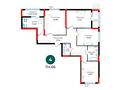 4-бөлмелі пәтер · 114.66 м², Е 882, бағасы: 46.2 млн ₸ в Астане — фото 9