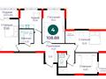 4-комнатная квартира · 108.88 м², Е 882 за 43.9 млн ₸ в Астане — фото 9