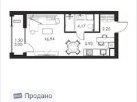 1-комнатная квартира, 31 м², 2/12 этаж, макатаева 17Б/1 — сейфуллина за 23.9 млн 〒 в Алматы, Алмалинский р-н