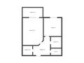 1-комнатная квартира · 39.1 м² · 5/9 этаж, Аэропорт за 20 млн ₸ в Костанае — фото 11