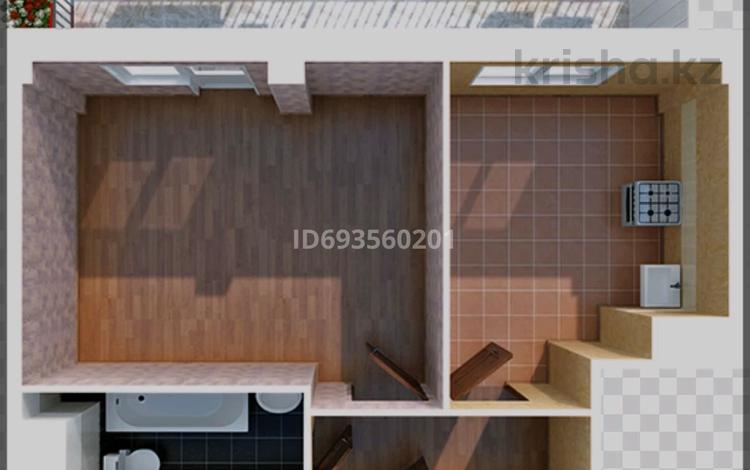 1-комнатная квартира, 40 м², 2/9 этаж, Асыл Арман за 18.5 млн 〒 в Иргелях — фото 2