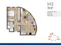 2-комнатная квартира, 79 м², 3/9 этаж, Meydan ardicli за 63 млн 〒 в Стамбуле — фото 13