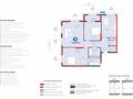 3-комнатная квартира · 119.49 м² · 12/22 этаж, Мангилик Ел 57 за 120 млн ₸ в Астане, Есильский р-н