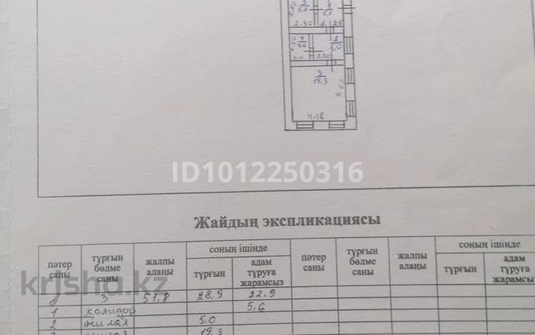Жеке үй · 3 бөлме · 51.8 м² · 1458.8 жүзд., Тайманова 59 — Рядом больница, бағасы: 3 млн ₸ в  — фото 2