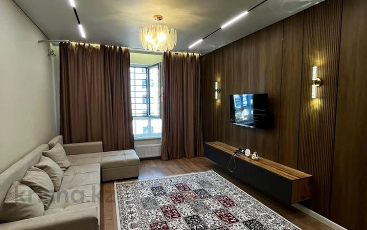 3-комнатная квартира · 76 м² · 7/9 этаж, мкр Думан-2, Мкрн Думан-2 57 за 400 000 ₸ в Алматы, Медеуский р-н — фото 2