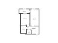 1-комнатная квартира · 56 м² · 8/9 этаж, Абая за 34.2 млн ₸ в Костанае — фото 9