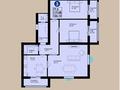 3-бөлмелі пәтер · 126 м² · 3/9 қабат, Жунусова 41, бағасы: 65.5 млн ₸ в Кокшетау