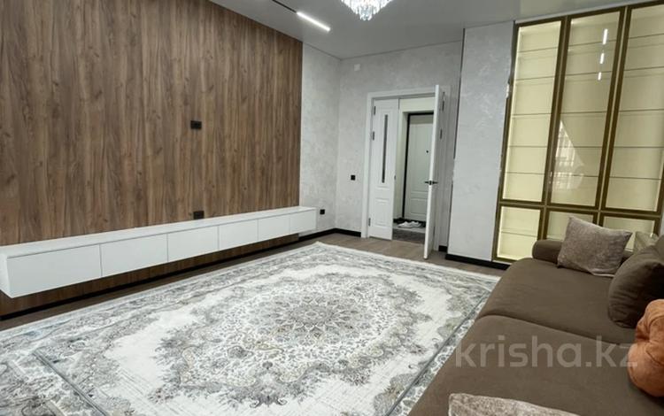 1-комнатная квартира · 60 м² · 1/9 этаж, мкр Нуртас, Жилмассив Нурсат 141 за 250 000 ₸ в Шымкенте, Каратауский р-н — фото 2