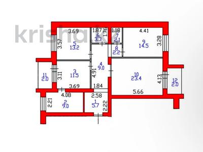 3-бөлмелі пәтер · 98 м² · 4/5 қабат, Ленинградская, бағасы: 36.5 млн ₸ в Петропавловске